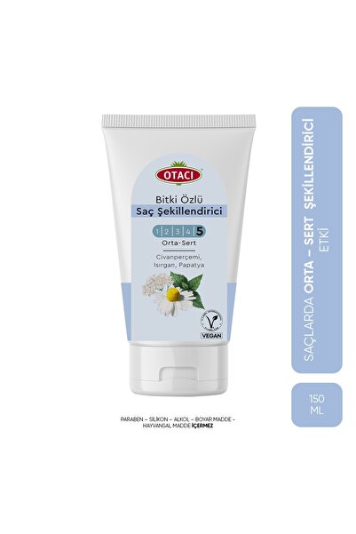 Otacı Bitkisel Besleyici Saç Şekillendirici Orta-Sert