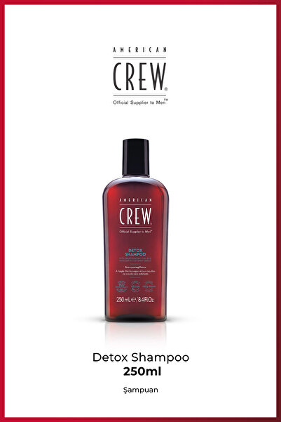 American Crew Detox Shampoo 250ml Yeni
