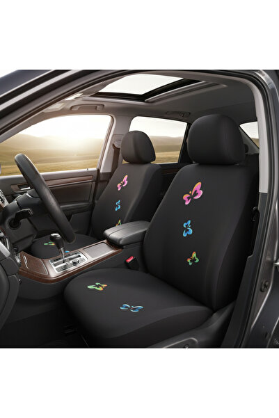 CarGuard Huse Auto Universale Carguard, Design Fluturași, 5 Locuri, Compatibi...