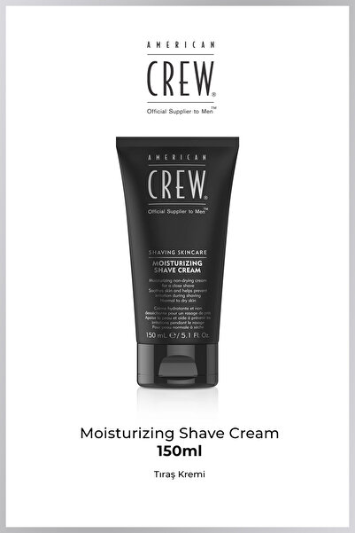 American Crew Moisturizing Shave Tıraş Kremi 150 ml Köpürmeyen formül