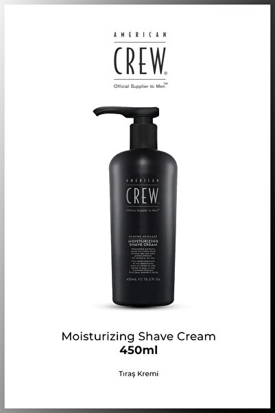 American Crew Moisturizing Shave Cream Tıraş Kremi 450ML