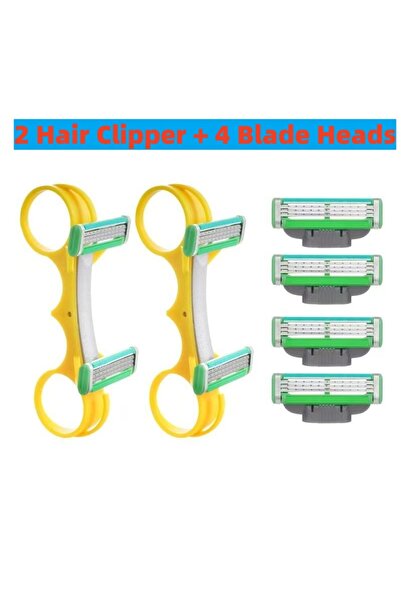 Choice ماكينة حلاقة شعر سريعة لرأس أصلع من 2 إلى 4 رؤوس - أداة منزلية إبداعية...