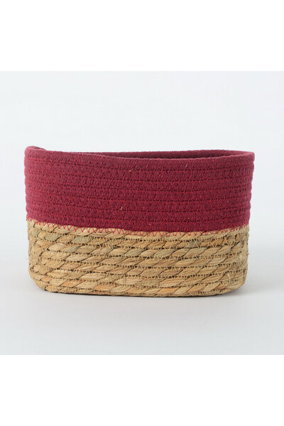 KOÇTAŞ Renkli Hasır Sepet L