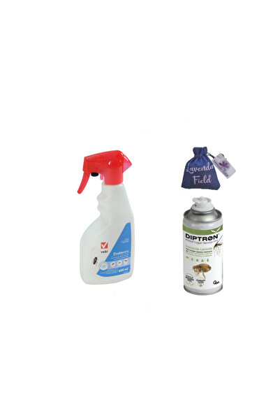 Vebi Set insecticide Draker RTU 400 ml și Diptron 150 ml + sac lavandă LF 10 ...