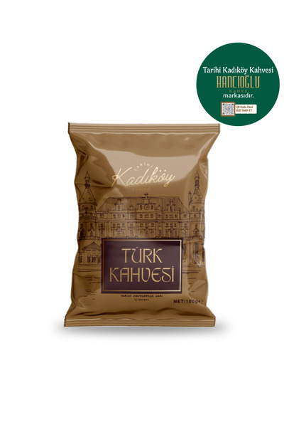 Tarihi Kadıköy Kahvesi Türk Kahvesi Orta Kavrulmuş Taş değirmende Öğütülmüş 1...