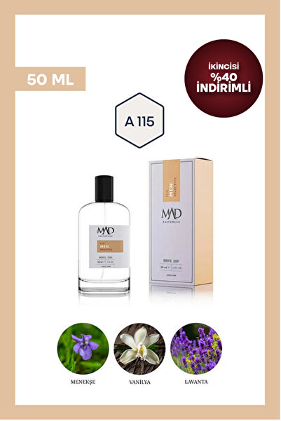 Mad Parfüm Mad A115 Selective 50 ml Erkek Parfüm | Oryantal & Fresh Notalar