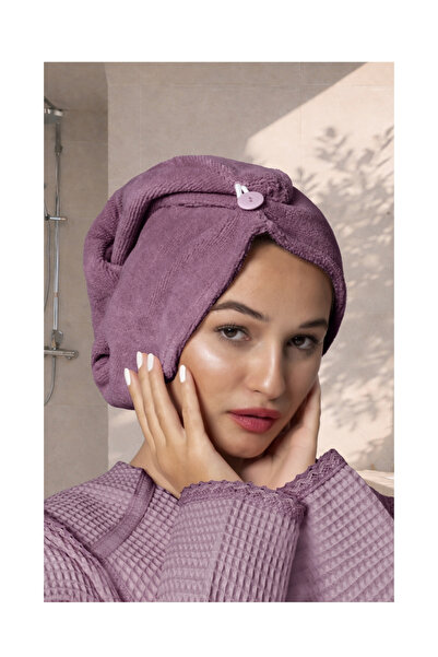 Ellia Soft Elegant Bonnet Hair Thick Microfiber |   Hair Drying Cap |   Hair ...