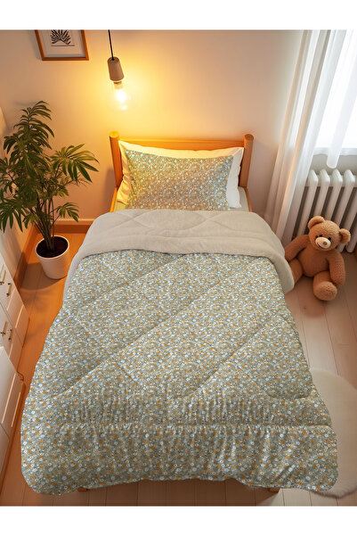 Evmila Ρετρό λουλουδάτο σχέδιο Μονό 160x220 εκ. Welsoft Πάπλωμα και σετ ύπνου...