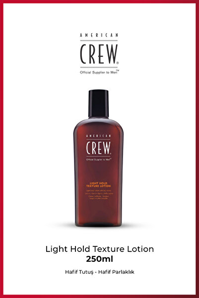 American Crew Light Hold Texture Lotion 250 ml Erkek Saç Şekillendirici Losyo...