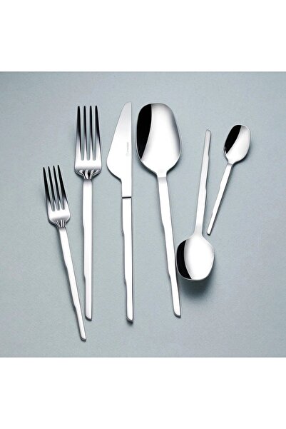 KORKMAZ طقم سكاكين وشوكة وملعقة هييرا 72 قطعة A2067