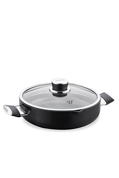 KORKMAZ Lena Seramik Kısa Tencere 28x7,5 cm A3887