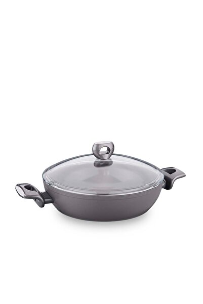 KORKMAZ Nora Ceramic Short Pot 26X6,3 cm A3934