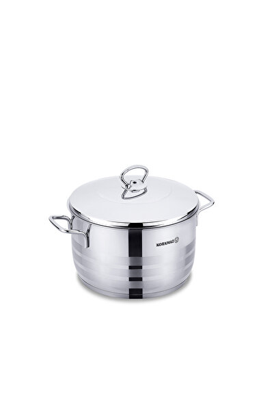 KORKMAZ وعاء أسترا الفولاذي 18×10 سم A1894 Fma02654
