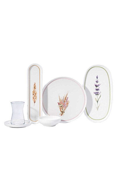 KORKMAZ Luna Collection 25 Parça Kahvaltı Takımı A8685-1