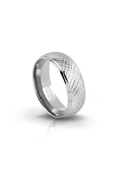 Lovering LVR335B خاتم فولاذي نسائي