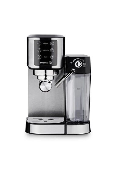 KORKMAZ Java Plus Espresso Coffee Machine with Milk Bowl A982