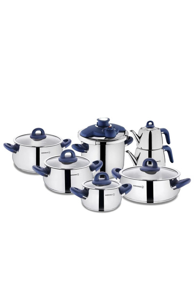 KORKMAZ Bella Azura 14-Piece Hyper Set A1756-2