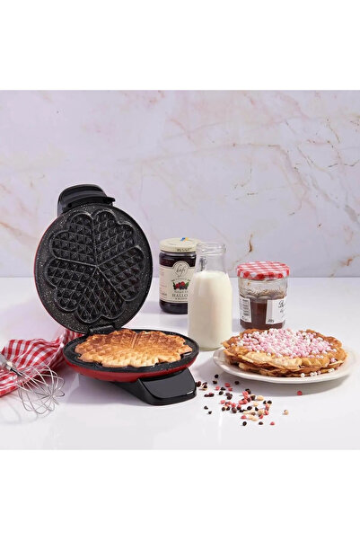 KORKMAZ Mia Kırmızı Waffle Makinesi A319-04