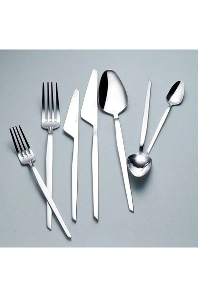 KORKMAZ Trea 84 Piece Fork Spoon Knife Set A2072