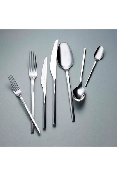 KORKMAZ Tuna 84 Piece Knife and Spoon Set - A2119