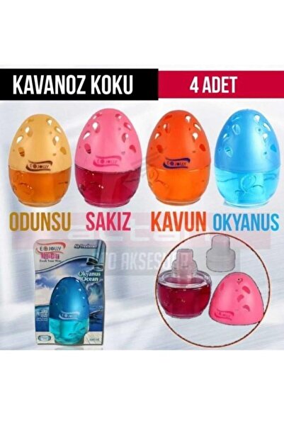 clean stoff Küre-kavanoz Koku Kavun-sakız-odunsu-okyanus- 100ml 4adet