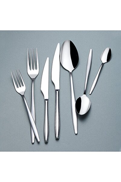 KORKMAZ Felisa 84 Piece Fork Spoon Knife Set A2518