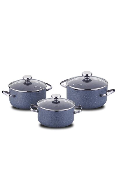 KORKMAZ Stona Jr. 6 Parça Tencere Seti A2863