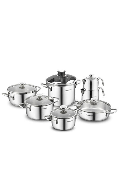 KORKMAZ Alia 14 Parça Çelik Çeyiz Seti A1709