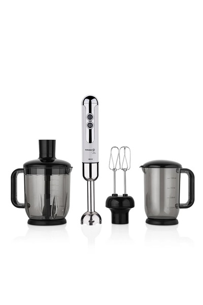 KORKMAZ Mia Vanilya Krom Mega Blender Set A447-14