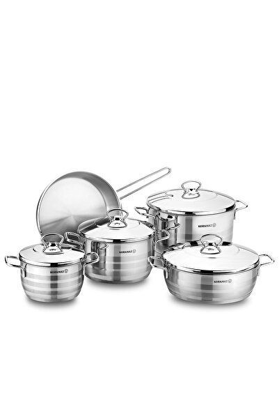 KORKMAZ Astra 9 Parça Tencere Seti A1900
