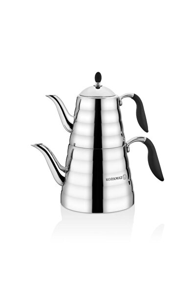 KORKMAZ Viva Black Tea Pot Set 2.5 Lt A219