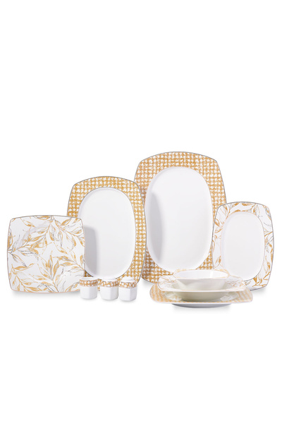 KORKMAZ Zena Collection 60 Parça Yemek Takımı A8092