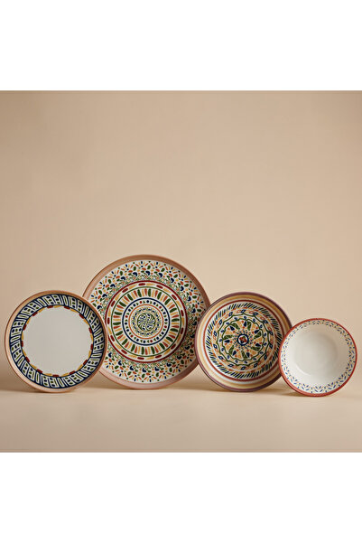 KORKMAZ Iona Collection 24 Parça Yemek Takımı A8344