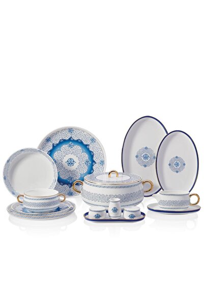 KORKMAZ Aşiyan Collection 91 Parça Yemek Takımı A8540