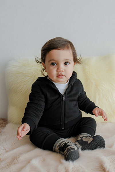 Mavipink Момичешко кадифено худи с цип