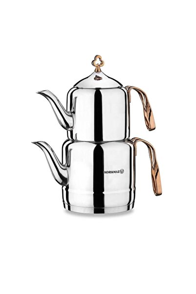 KORKMAZ Çintemani Rosagold Çaydanlık Takımı 2 lt A213