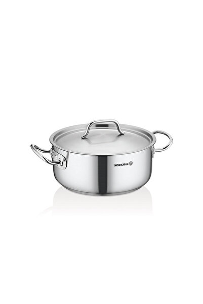 KORKMAZ Proline Gastro 18x8 cm Kısa Tencere A2737