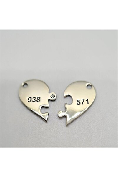 Numberrings Kalp Puzzle Kolye