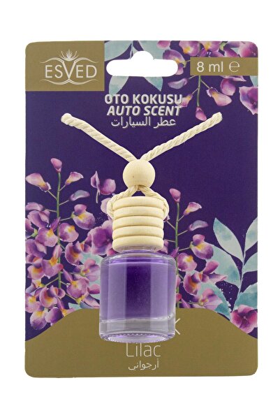 ESVED Leylak Kokusu 8 Ml Araba Kokusu Cam Şişe