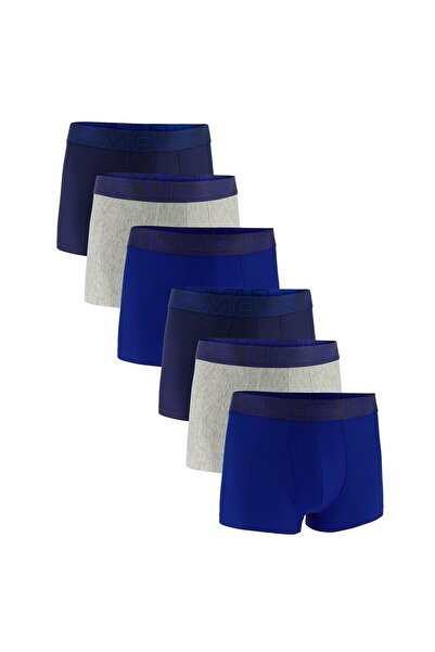 Under Armour Herren Boxershorts, 6er Pack - Performance Tech Trunks Solid 3 i...