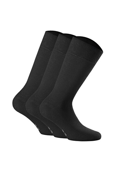 Rohner Basic Unisex Socken, 3er Pack - Cotton II, Kurzsocken, Basic, einfarbig