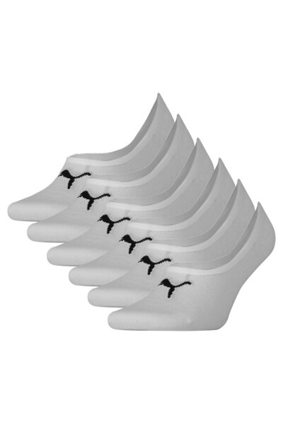 Puma Unisex Füßlinge, 6er Pack - Footie, einfarbig