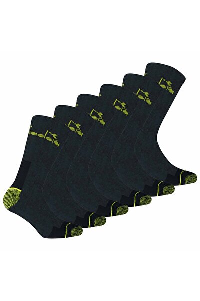Diadora Unisex Arbeitssocken, 6er Pack - Sportsocken, Baumwolle, Logo, einfarbig