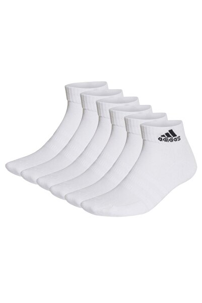 adidas Unisex Quarter Socken, 6er Pack - Cushioned Sportswear Ankle, Logo, ge...