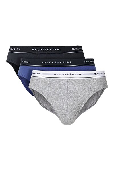 BALDESSARINI Herren Slip 3er-Pack – Textil- und Single-Jersey-Funktionen