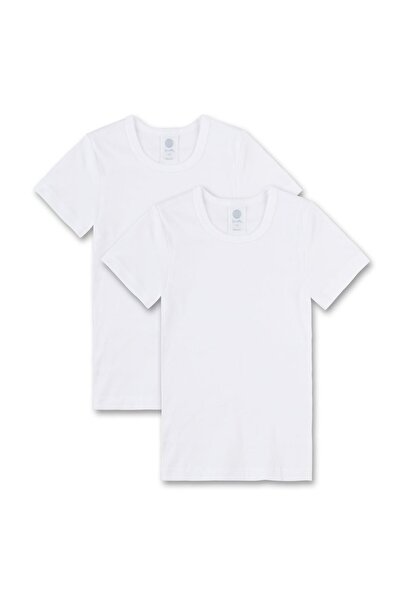 Sanetta 2er-Pack Jungen-Ticket – Unterhemd und Basic-Bio-Baumwolle