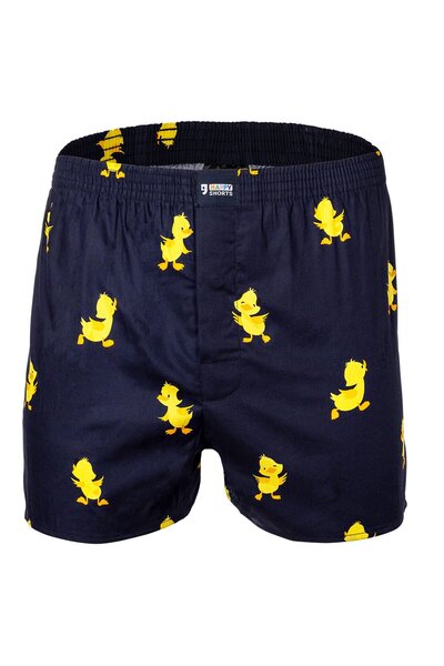 Happy Shorts Herren Web-Boxershorts - American Boxershorts