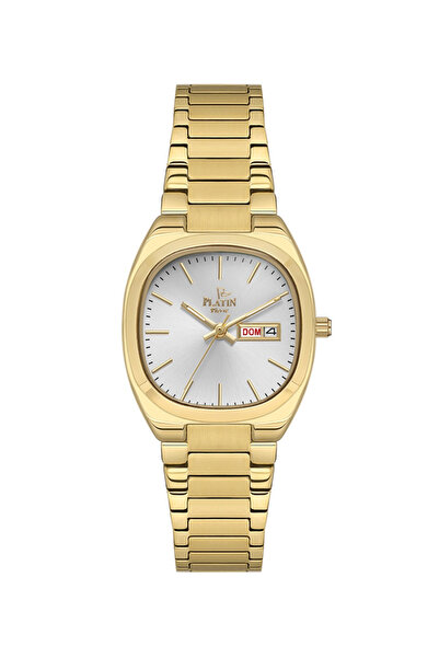 Platin Pierre Hds-pl-1035la-b1 women's square wristwatch with calendar