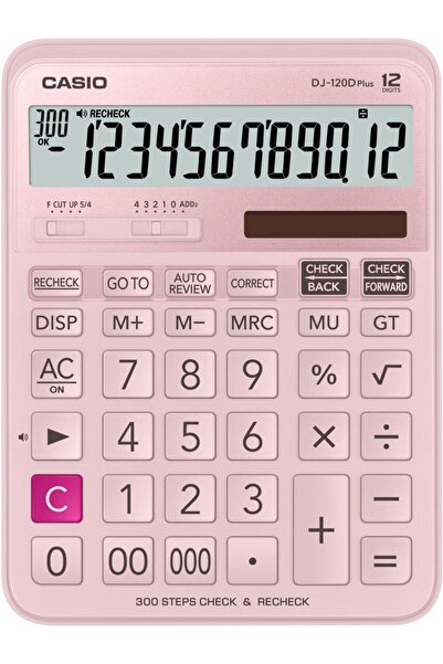 Casio DJ-120DPLUSPKWADP Hesap Makinesi Desktop