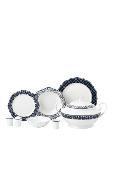 KORKMAZ Eliza Collection 60 Parça Yuvarlak Yemek Takımı A8245